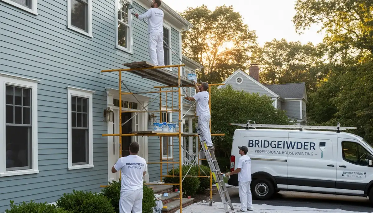 Professional house painting service in Plymouth, MA for interior and exterior homes