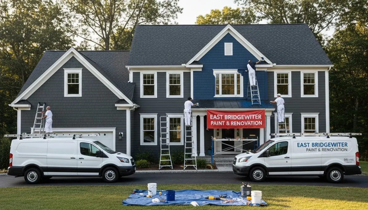 Professional house painting services in Plymouth, MA for interior and exterior homes