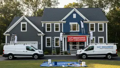 Professional house painting services in Plymouth, MA for interior and exterior homes