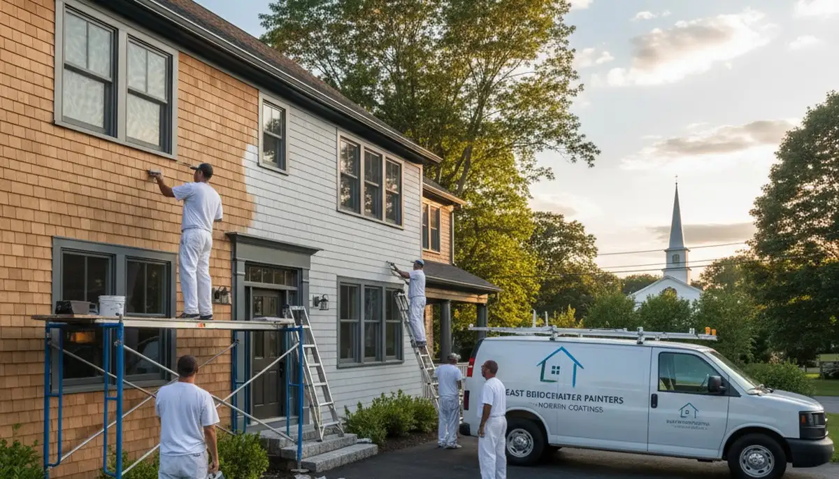 House painting services in Plymouth, MA for interior and exterior home painting projects