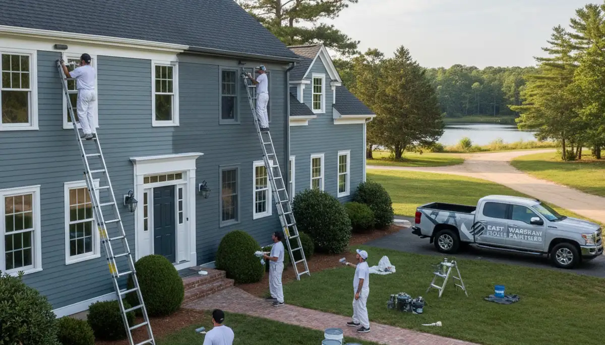 House painting services in Plymouth, MA for residential interior and exterior painting projects