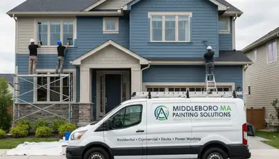 Professional house painting service in Plymouth, MA for exterior and interior home updates
