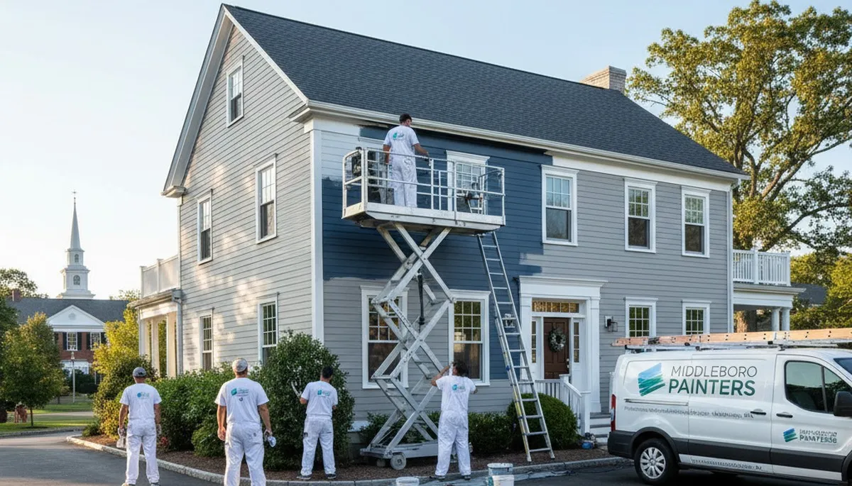Professional house painting service in Plymouth, MA for interior and exterior homes