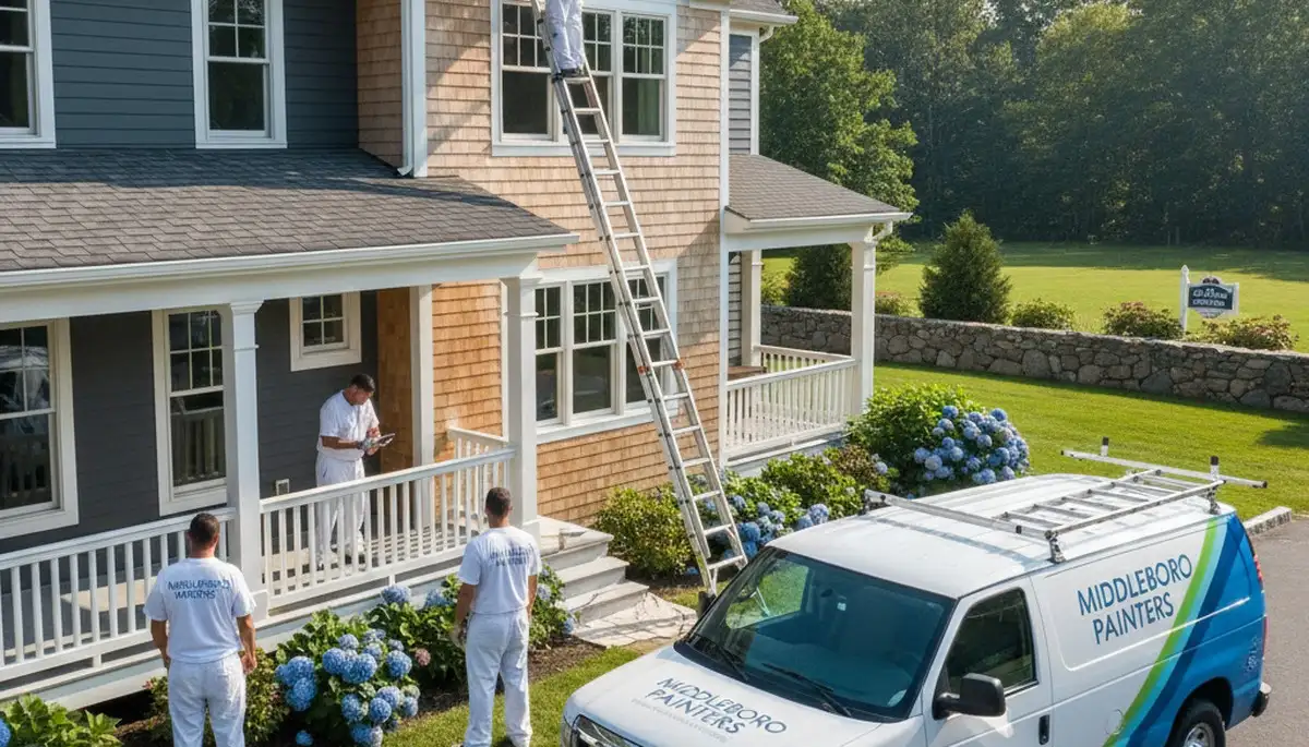 Professional house painting service in Plymouth, MA by paintingplymouthma.com