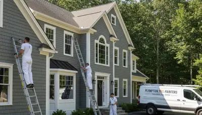 Professional house painters in Plymouth MA providing expert exterior and interior painting services