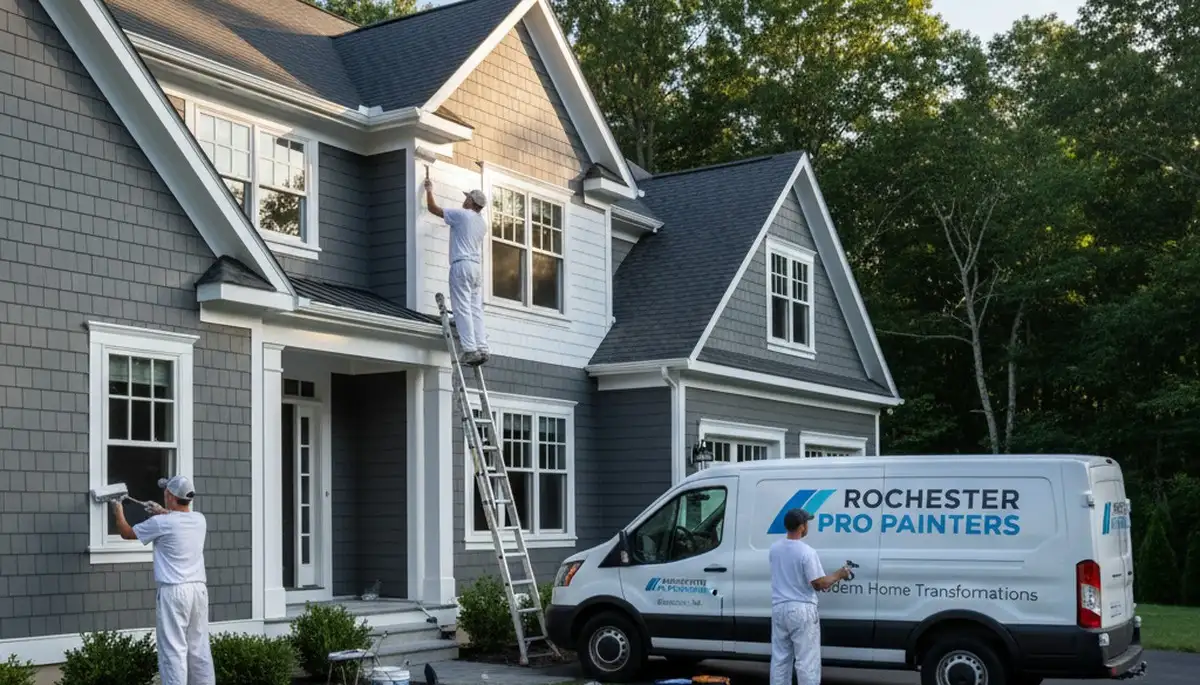 Professional house painting service in Plymouth, MA by paintingplymouthma.com
