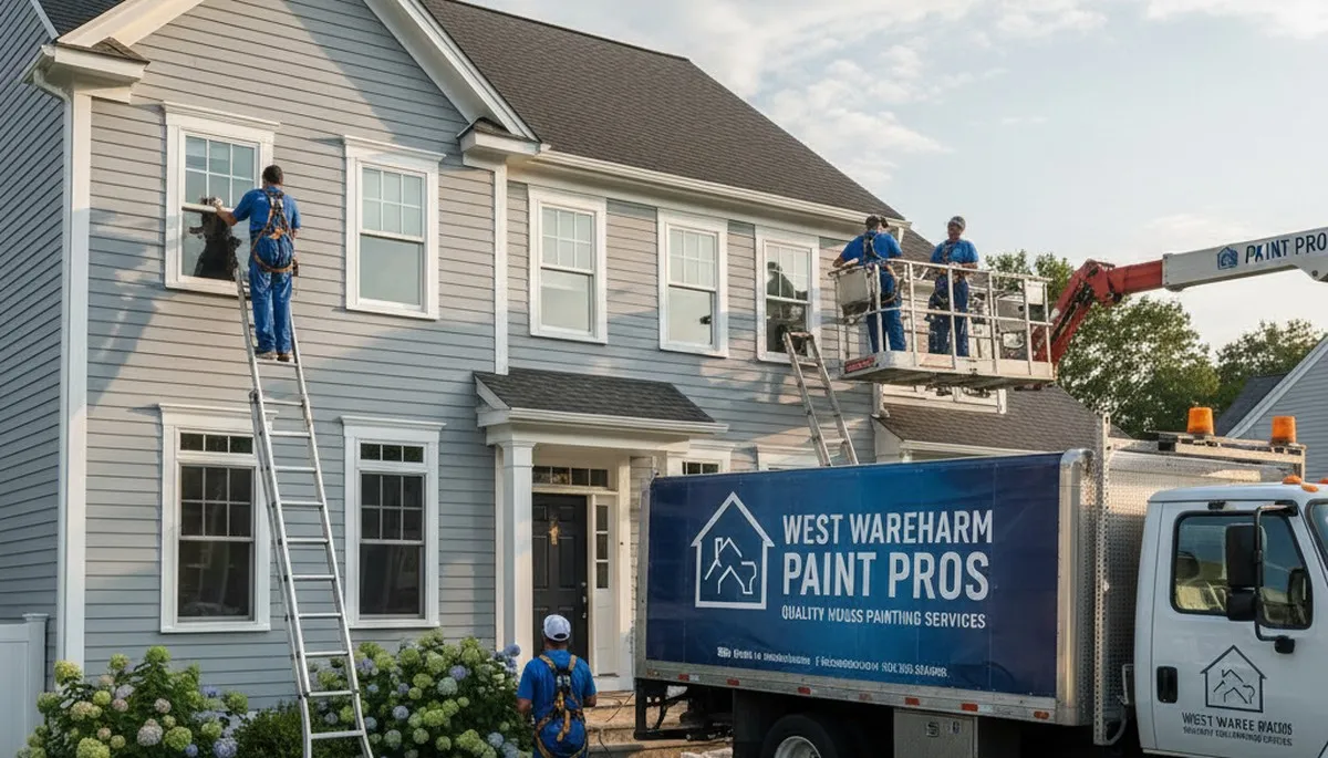 Professional house painting service in Plymouth, MA for interior and exterior homes