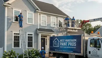 Professional house painting service in Plymouth, MA for interior and exterior homes