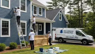 Professional house painting services in Plymouth, MA by Painting Plymouth MA